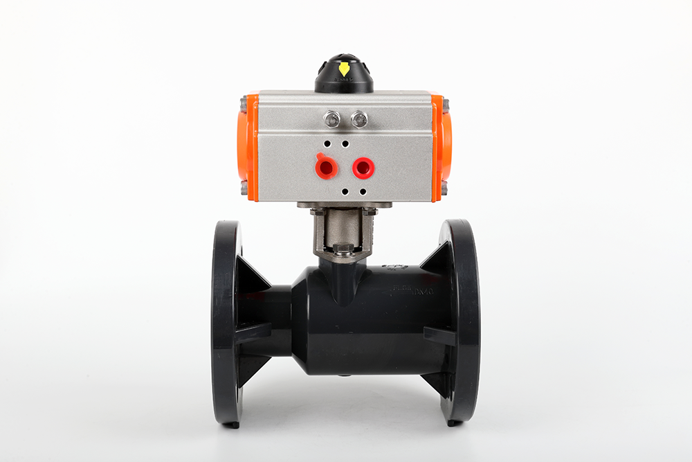 樊城气动法兰一体球阀